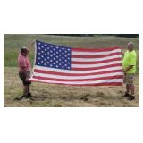 Large American flag