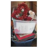 2 tubs of holiday related