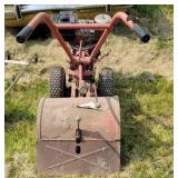 Rear tyne rototiller.