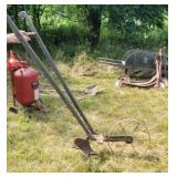 Push cultivator/plow