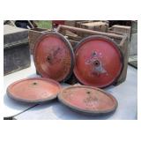 Set 4 Soapbox Derby wheels