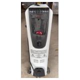 DeLonghi electric heater on wheels