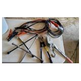 Bucket lot come along, bolt cutters, jumper