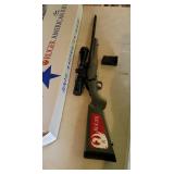 Ruger American 223rem 22" barrel, vortex scope