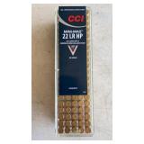 CCI mini-mag 22 long rifle copper-plated