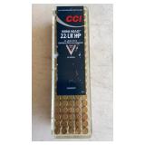 CCI mini-mag 22 long rifle copper-plated