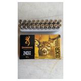 Browning 243 Win BXR rapid extension- 97 grain -