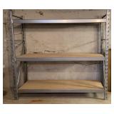 3 tier metal shelving unit