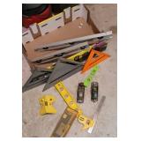 Speed squares, levels, planes etc.