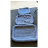 3 dog beds and a car seat cover- clean
