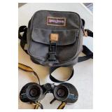 Bushnell Binoculars in a canvas case