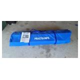 Dog show training jumps.