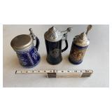 3 steins - 2 signed