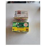 2 partial boxes 12ga bird shot