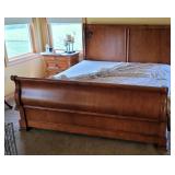 King size sleigh bed, Cindy Crawford Home