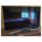 40" Samsung TV with remote.