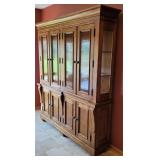 Kincaid 2 piece china cabinet. 72"Wx17Dx86T.