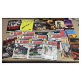 Box of reloading books, manuals and magazines