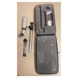 Spotting scope in case with misc pieces