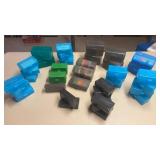 Brown bag of shell cases