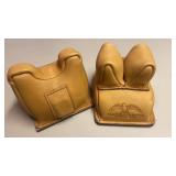 2 leather Protektor Model gun rests