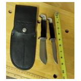 2 buck knife set.