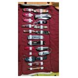 Jack inife collection, 19 total. Boyscout, old