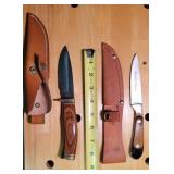 Camilus, and Buck knives.