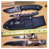 Browning RMEF and Solingen knife sets.