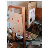 Pair of target stands.