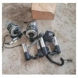 Electric down riggers and spot light