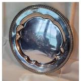 10" Gorham Sterling silver platter with monogram