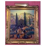 Francis Smith painting (1881-1960) - Rural Italian