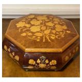 Sorrento inlaid musical jewelry box - Rm 1