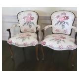2x$ parlor chairs -the upholstery is all nice