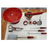 Red Kitchenware