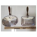 2 Crumb Trays, 1 is a golf Presentation