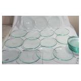 23+ very thick heavy monogrammed plates - LHR