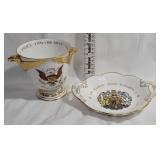 Royal crown Derby friendship cup & Coal Port