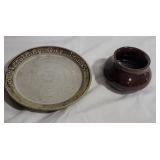 2 pcs Houghton pottery