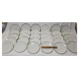 Lamberton-Rena China Some w/gold embossing. 30