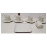 5 Limoges Demitasse cups & saucers &