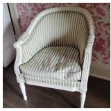 French provincial down filled chair
