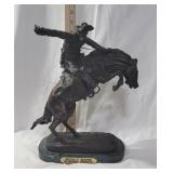 Frederick Remington statue - Bronco Buster