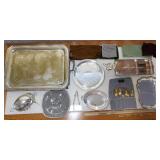 Serving Ware including trays, Flatware, etc