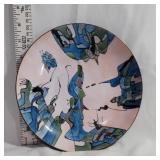 Signed enamel Bachrach bowl