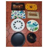 Assorted Trays in room 1