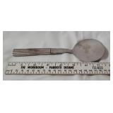 Sterling silver George Jensen serving flat spoon