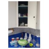 Contents of Cabinet #5 in Kitchen, please bring