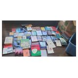 Tub of books- novels, political, etc